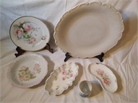 7pc lot asst dishes marked Germany