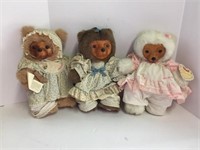 Raikes Bears- Lot of 3