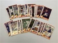 Lot of 24 Nolan Ryan Baseball Cards From Set