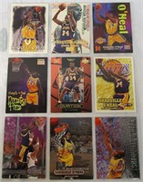 Sheet Of Shaquille O'Neal Basketball Cards