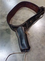 Gun holster with belt