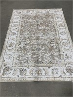 DISTRESSED AREA RUG 60X84IN