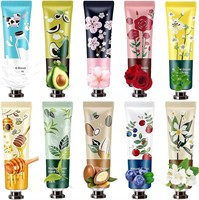 10 Pcs Plant Fragrance Hand Cream for Dry Hands