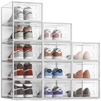 SEE SRPING XX-Large 12 Pack Shoe Storage Box,...