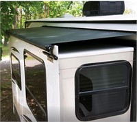 Solera Black Slide Topper Awning