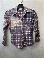 Vintage Klondike Flannel Cotton Blend Shirt