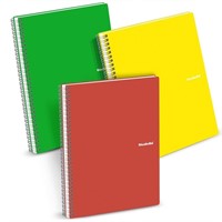 Spiral Notebook, 8.5 x 11 Inches, 100GSM Thick Pap