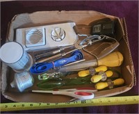 Flat of Kitchen Items