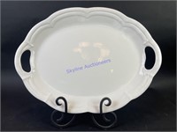 Susex Large Serving Plater W/Metal Display Stand