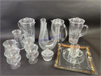 Assortment of Pitchers & Glassware