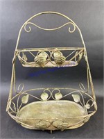 Metal Tiered Fruit Basket