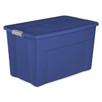 FM62 35 Gallon Latch Tote Plastic 3pc