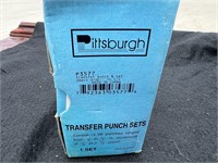 Pittsburg Transfer Punch Set