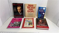 6 Assorted Book Lot