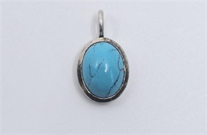 Thomas Sabo Sterling Silver Turquoise Pendant
