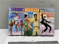 3 Sealed Elvis Presley VHS Tapes