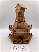 wooden Handmade Holland Windmill-no blades