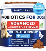 Artullano Probiotics for Dogs - Dog Probiotics