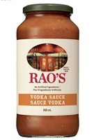 B/B 05/2026 Rao's Homemade Vodka Sauce, Creamy