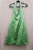 David's Bridal Green Dress- Size 6