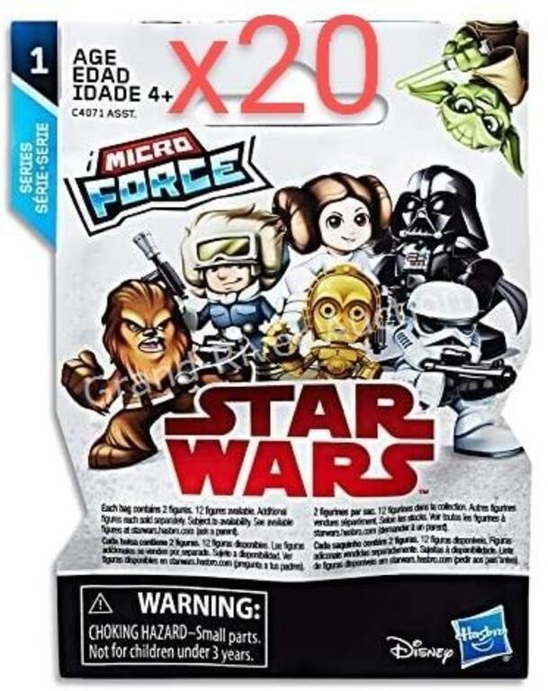 Star Wars Micro Force Blind Bags Series 1 20pcs