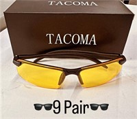 NEW $50 9 Pairs Polarized Sunglasses