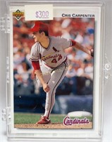 #686 Chris Carpenter 1992 Upper Deck 15 Card Lot