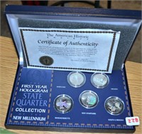 First-year hologram quarters