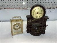 2 CLOCKS MASTER CRAFTERS,CRAFTGUILD WEST GERMAN