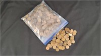 US Copper Coins 98% - Pennies, 2009 grams