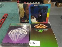 Record Albums in Crate