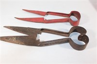 Pair of Antique Metal Shearers