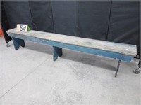 Primitive Painted Wooden Bench