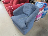 Upholstered Swivel, Rocking Chair