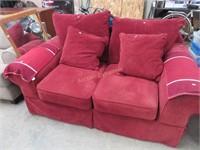 MicroFiber, Red Love Seat