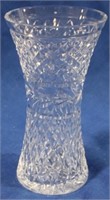 Crystal 8" vase
