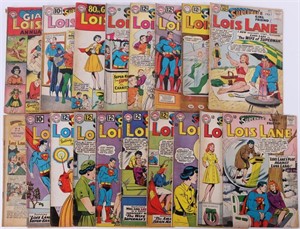 SUPERMAN'S GIRL FRIEND LOIS LANE COMIC BOOKS