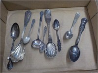 Plated antique spoons