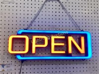 MYSTIGLO LED "OPEN" SIGN