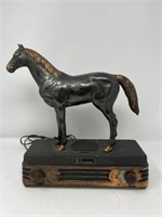 Arborware Figural Horse Radio 12"H 12"L