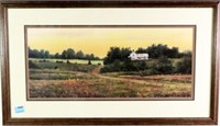 COUNTRY HOME - BY: ROBERT TINO -PRINT