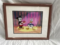 Disney MickeyMouse & Donald Duck serigraph