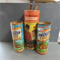 American Logs & Lincoln Logs Toys