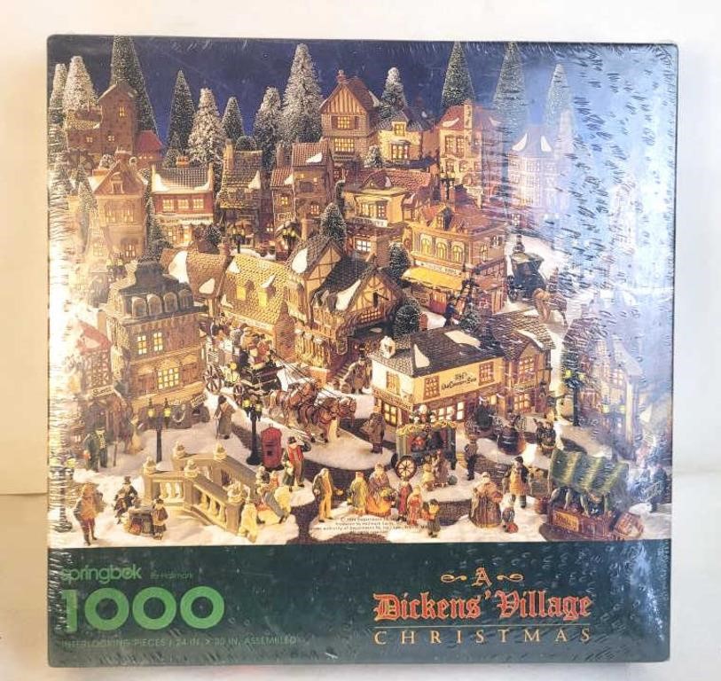 A Dickens' Village Christmas 1000 Piece Puzzle