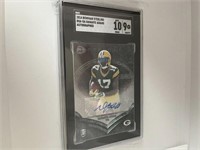 2014 Sterling Davante Adams Auto Rookie SGC 10/9