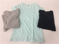 3 New Women's Size XS Amazon Essentials Shirts