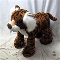30" Large Stuffed Zoo Bengal Tiger Animal Toy