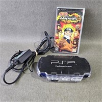 Play Station Portable in Case w/ Two Games
