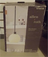 Allen & Roth hangng light