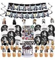 110pcs Star Birthday Decorations